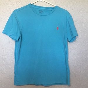 polo ralph lauren teal tee